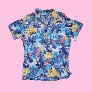 Vintage 1980s Hawaiin Button down shirt